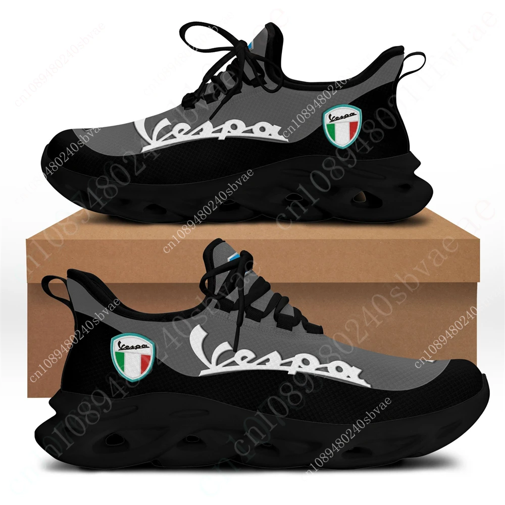 

Vespa Casual Walking Shoes Lightweight Comfortable Men Women Sneakers Unisex Tennis Sports Shoes Big Size Custom Made Sneakers