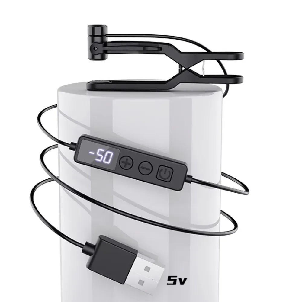 Digital Display Screen Auto Clicker Multiple Gears USB Auto Clicker Device Portable Phone Tap Auto Like Tap Device Smart Phone