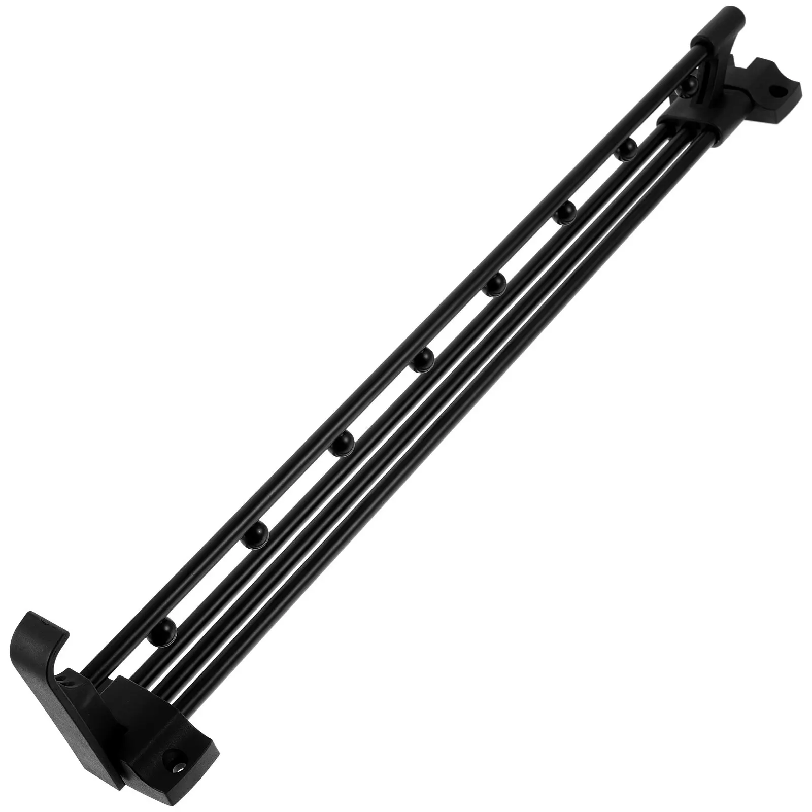 1Set Adjustable Telescopic Wardrobe Hanging Rod Closet Clothes Rail Heavy Duty Retractable Organizer for Small Space Wardrobe