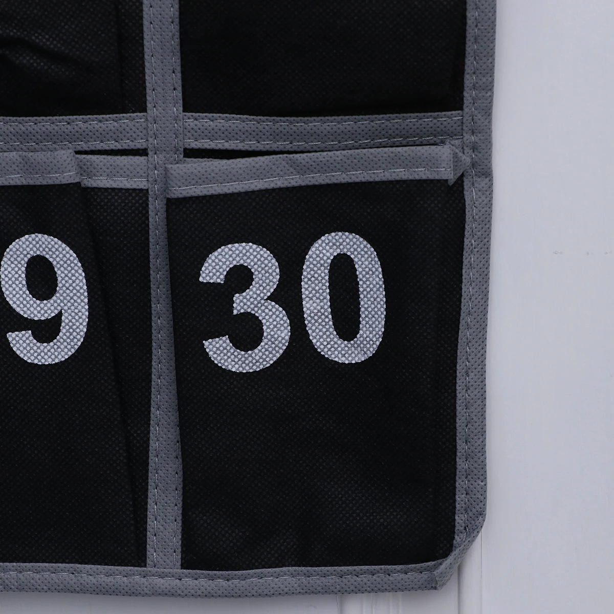 

30 Pockets Cell Phone Hanging Bag Numbered Door Hanging Organizer Classroom Dorm Office Storage Holder for Mobile Chargers