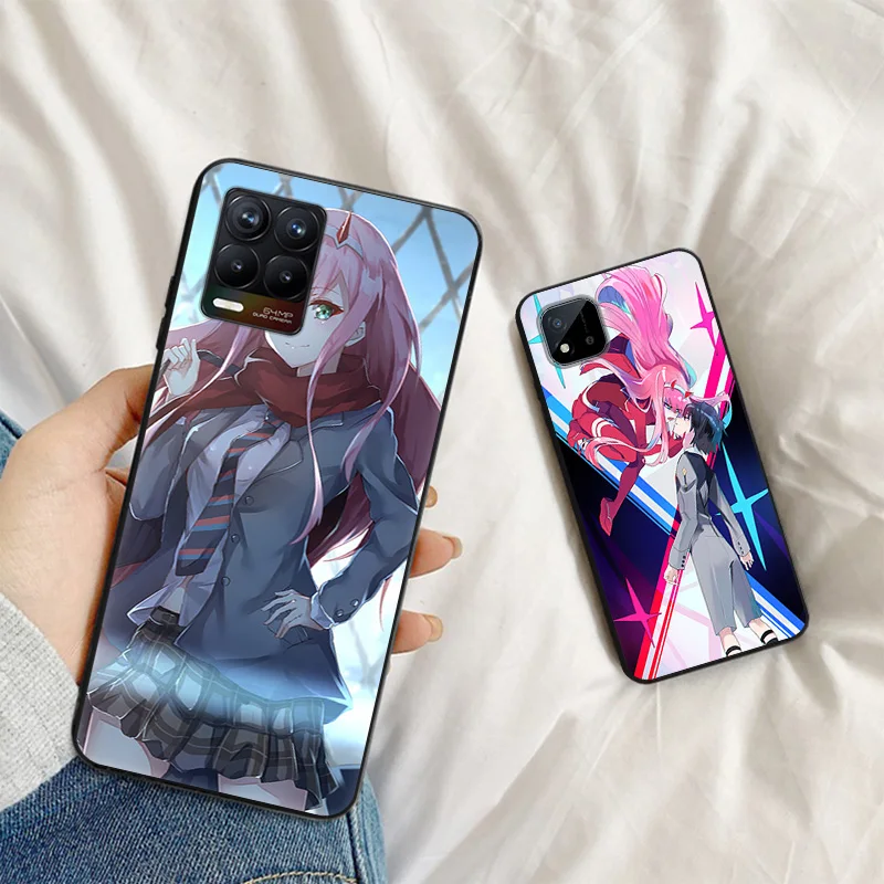 Soft Phone Cases For Pixel 8a 7a 6a 7 6 8 Darling in the FranXX Honor X8b X9b X7b 70 90 X6 X7 X8 X9 A Magic5 Black Matte Cover