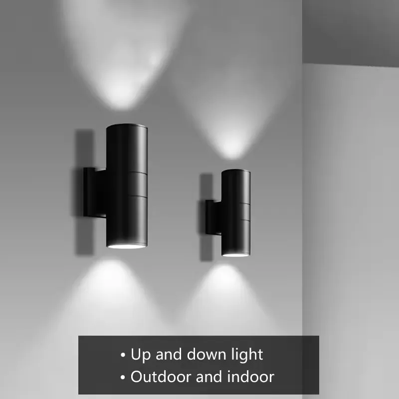 up down outdoor wall light 10W 20W porch garden waterproof home lighting outdoor