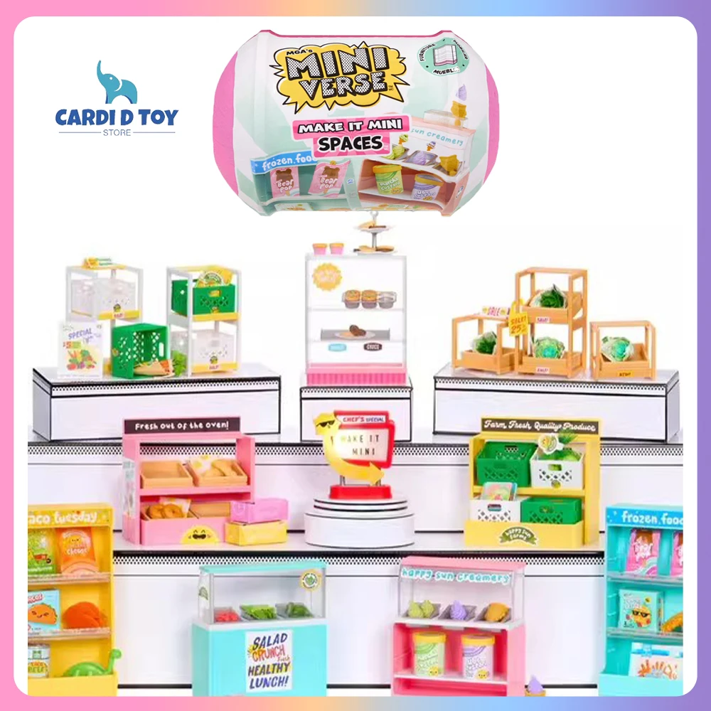 

New Genuine Miniverse Blind Box Miniverse Dollhouse Props Decoration Mini Space Gift Toy Home Scene Mini Shelf Diy Mystery Box