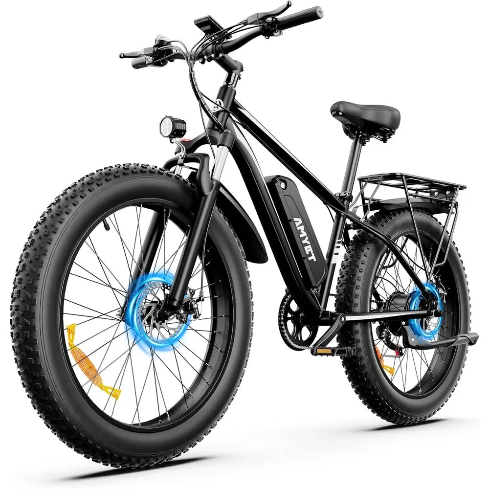 

26 1500W 48V 15AH Electric Bike with 7-Speed Gears and UL 2849 Certification