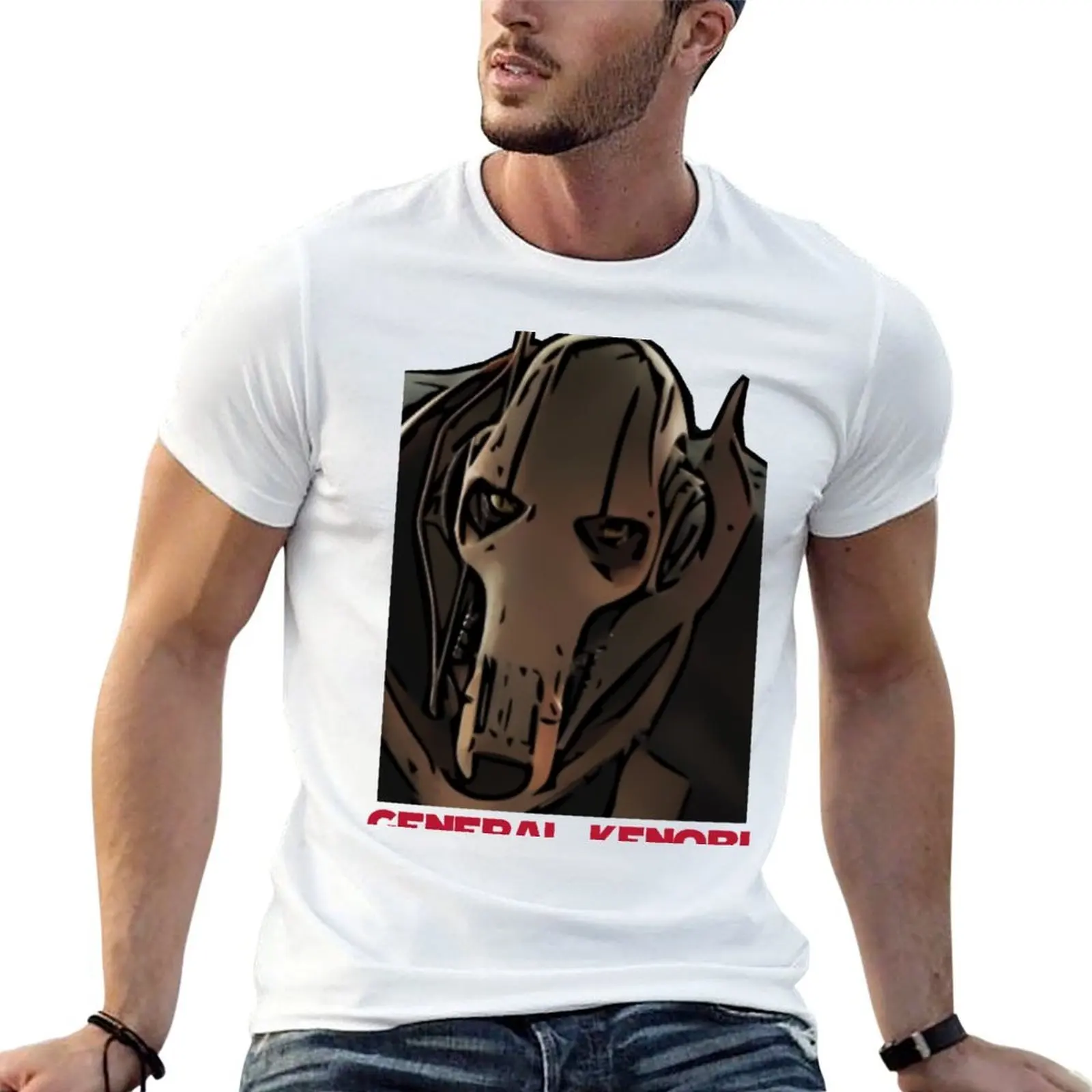 

General Kenobi - Grievous T-Shirt man t shirt summer man t shirt graphic t shirts for man cotton T-shirt