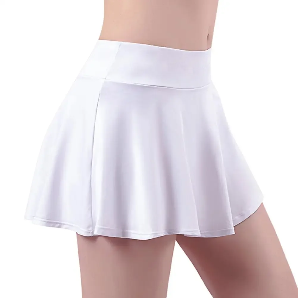 Anti Glare Training Skirt Anti Glare Skirt For Female Moderate Elasticity Regular Length Vacations And Holidays
