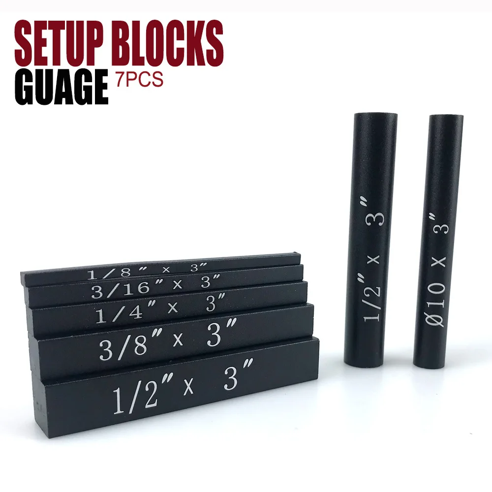 

7 Setting Blocks Altimeter Sets Setup Blocks Guage Flat Pad Blocks Gauge Block