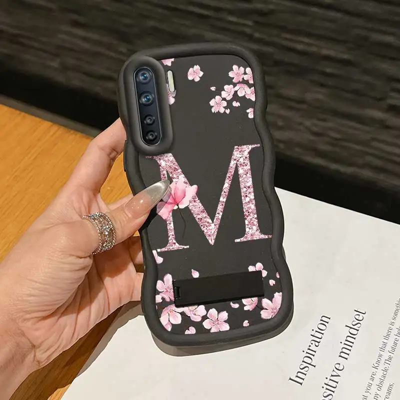 Casual romântico sakura m design flexível caso elegante e suporte de proteção feito para oppo f15 ideal para reno f a 1 21 55 8 5 17