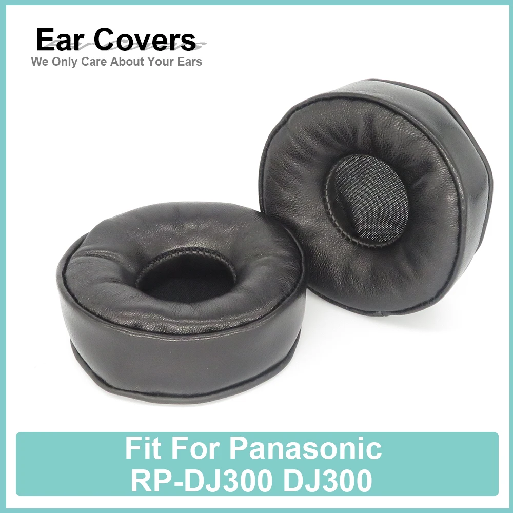 RP-DJ300 DJ300 Earpads For Panasonic Headphone Sheepskin Soft Comfortable Earcushions Pads Foam