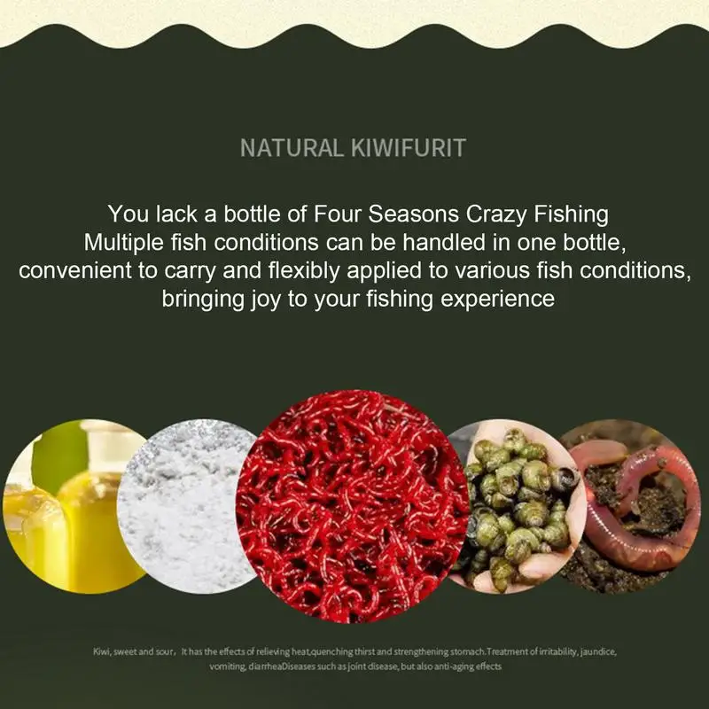 Concentrated Fish Attractant 100ml High Concentrated Scent Fishing Lures Baits Effective Bait Fishing Agent Smell Lure supplies - Image 6