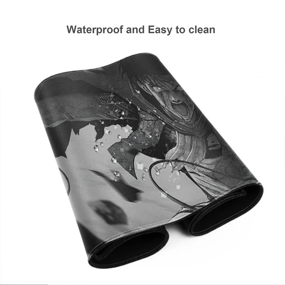 Attack on Titan Levi HD Anime Image Print Mouse Pad Laptop Gamer Gaming Accessories Keyboard Mousepad Natural Soft Rubber Carpet