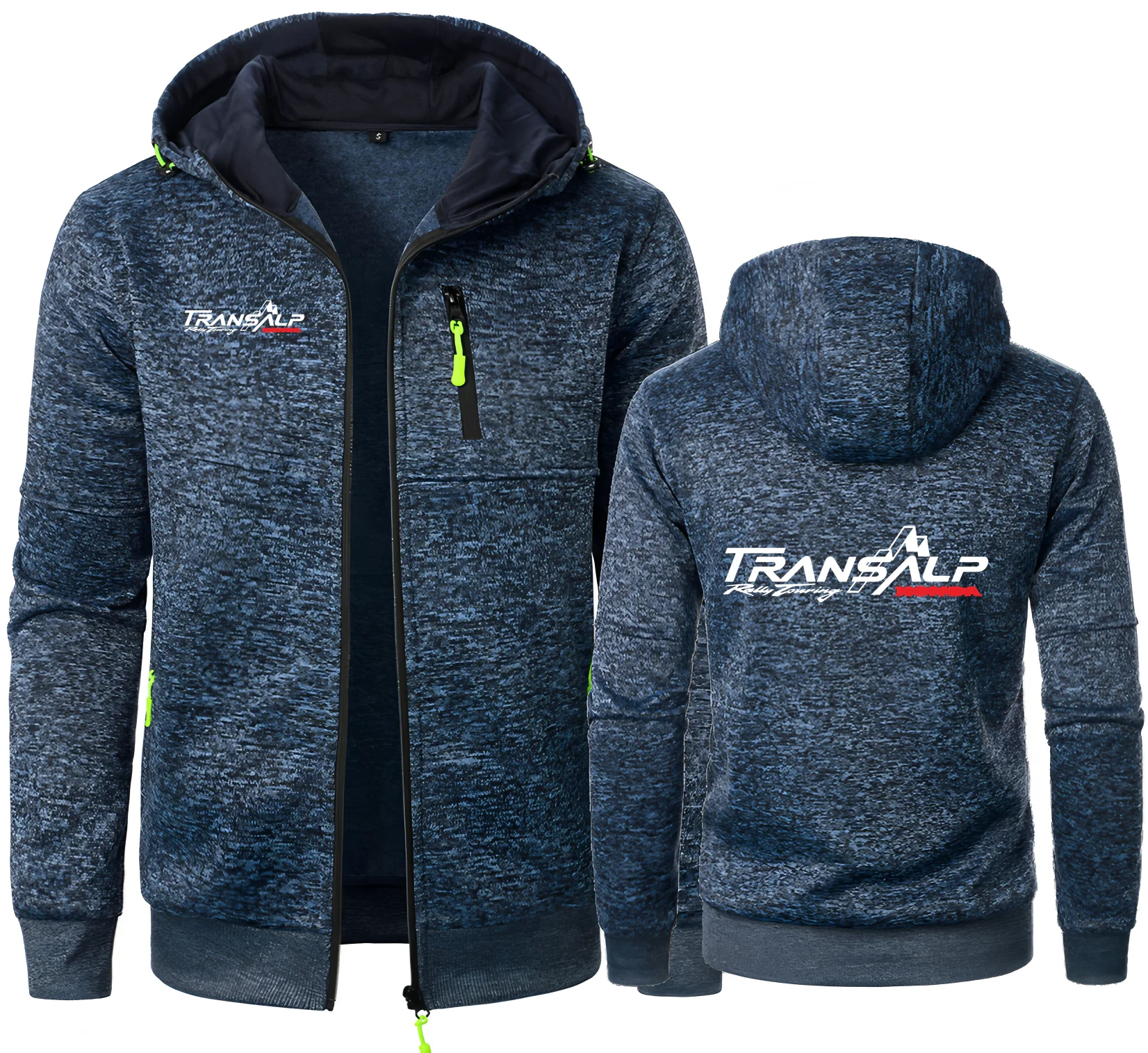 Transalp Style 650 XL700V Motor Pria Berkerudung Jacquard F1 Hondaes Kaus Pakaian Luar Pria Hoodies Hoodie Pria Kaus