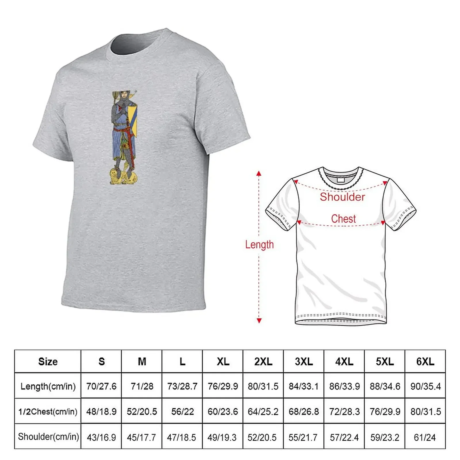 English Knight Circa 1300 T-shirt boys animal print animal prinfor boys mens t shirts pack