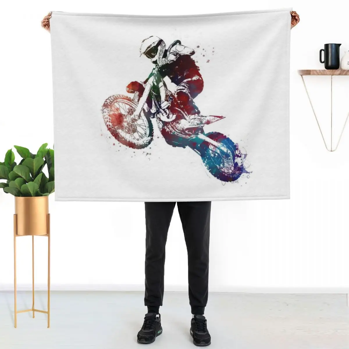 motor racing #motor #sport Throw Blanket Luxury Thicken Kid'S Hairys for winter Soft for babies Blankets