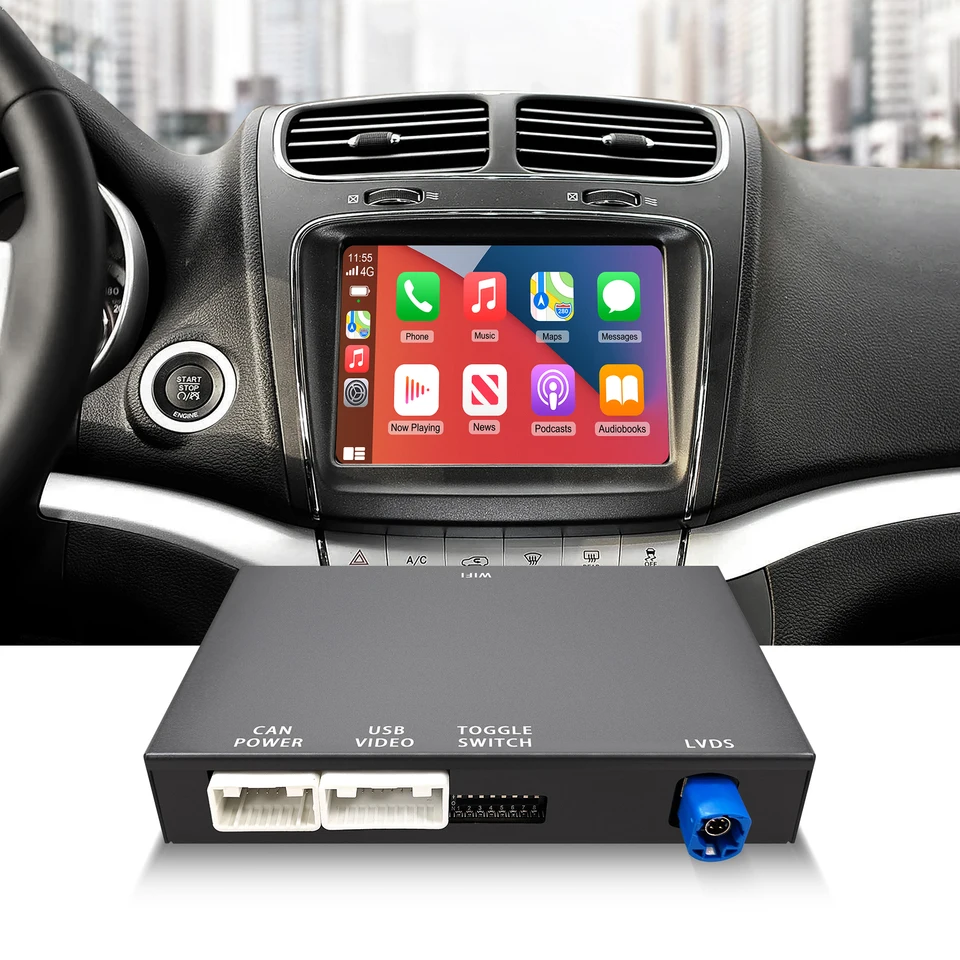 ANYFAR Wireless CarPlay Android Auto retrofit kit decoder box for