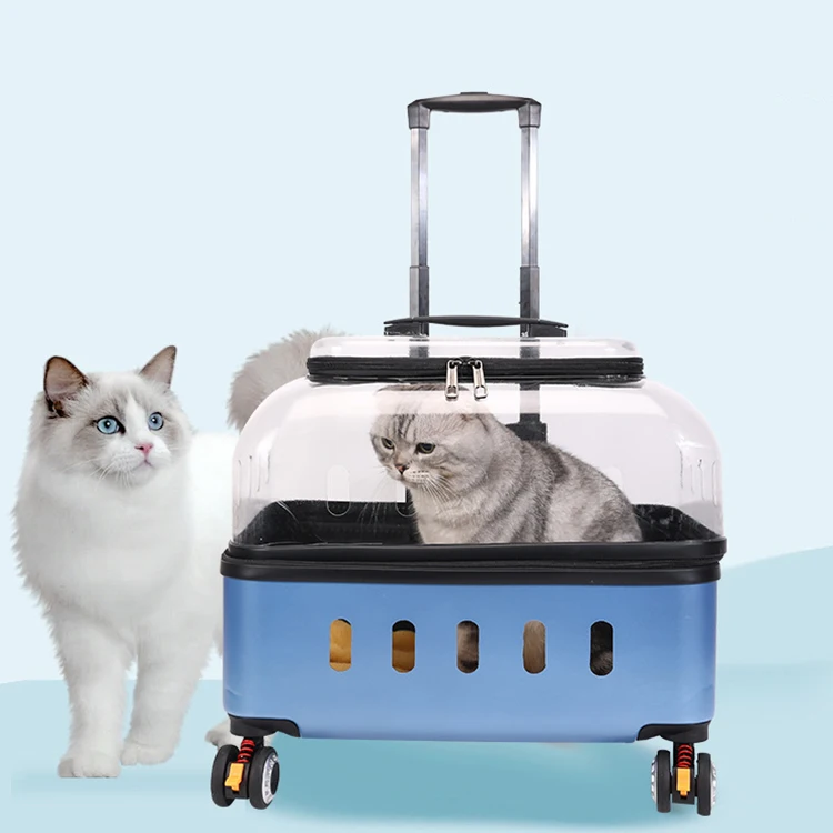 

Popular Outdoor Folding Lightweight Separable Pet Strollers Small Dogs Stroller Pet Carrier Trolley Detachable Trolley for Dogs