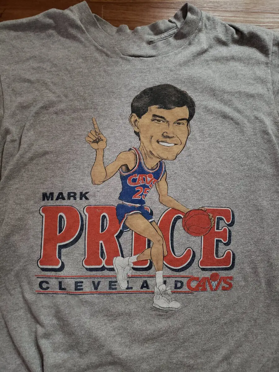 VTG Mark Price T-shirt Grey Cotton Tee All Sizes S to 5XL JJ4244