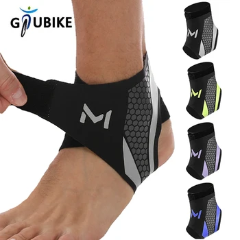 GTUBIKE 1PC Ankle Brace & Elastic Supports for Men and Women,Foot Support Ankle Compression Sleeve,Foot Wrap Ankle Brace Sleeves 1