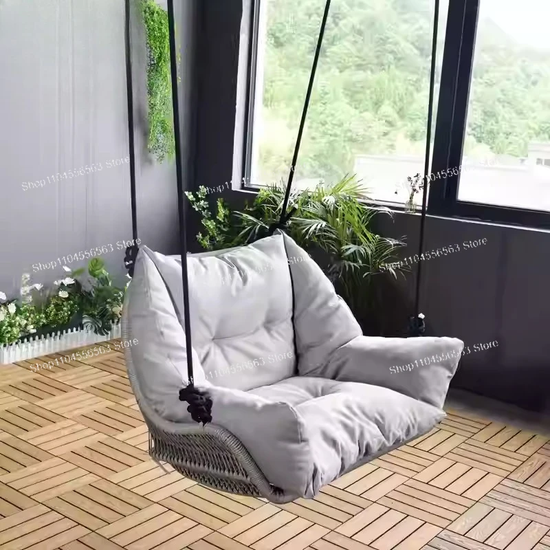 Single-person hanging chair for indoor and outdoor use, swinging rocking chair, home-use internet-famous hammock