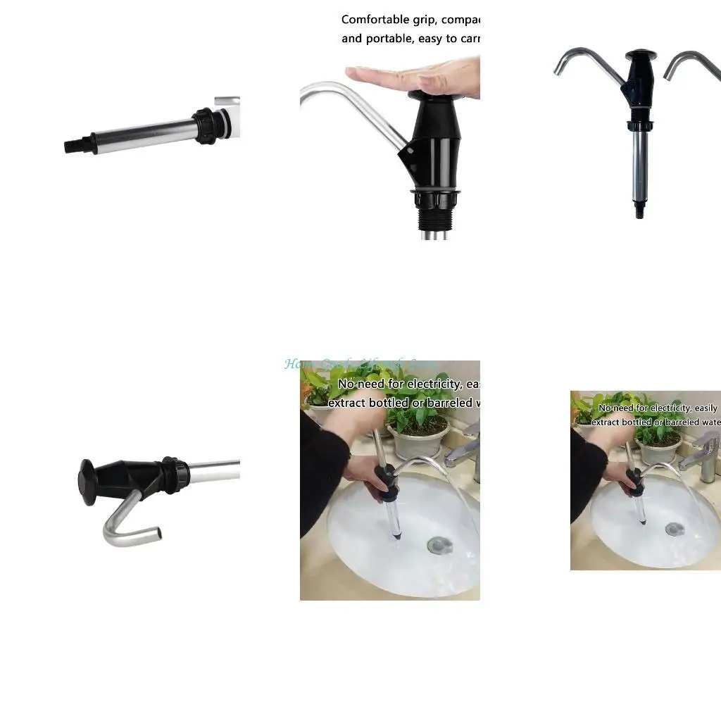 

E74E Практичный ручной водяной насос для раковины на колесах и прицепов для кемпинга