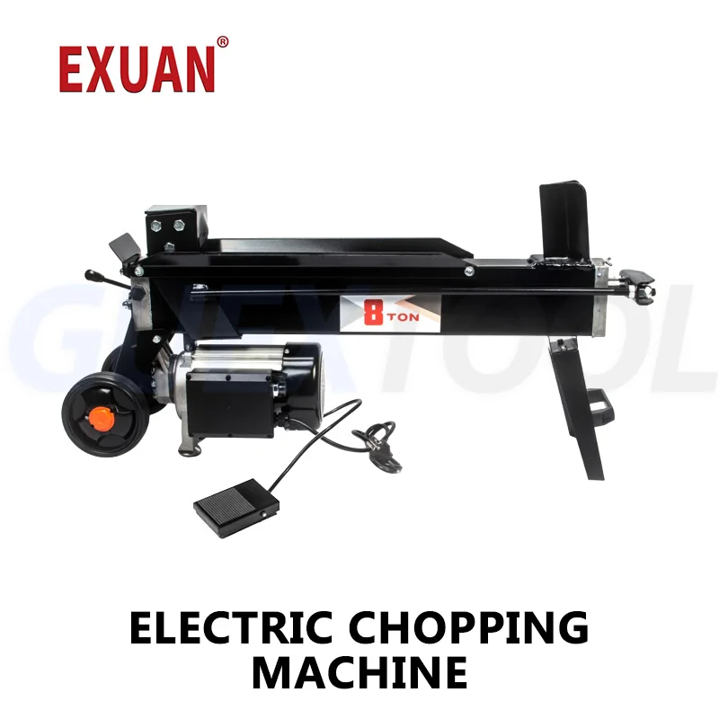 Electric Fully Automatic Hydraulic Wood Chipper With 2200W Motor For Industrial Use