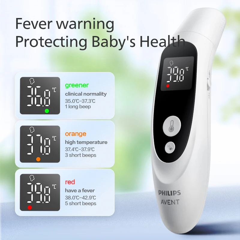 PHILIPS AVENT ear thermometer forehead thermometer two-in-one  Electronic thermometer Infant/Adult Temperature Measurement