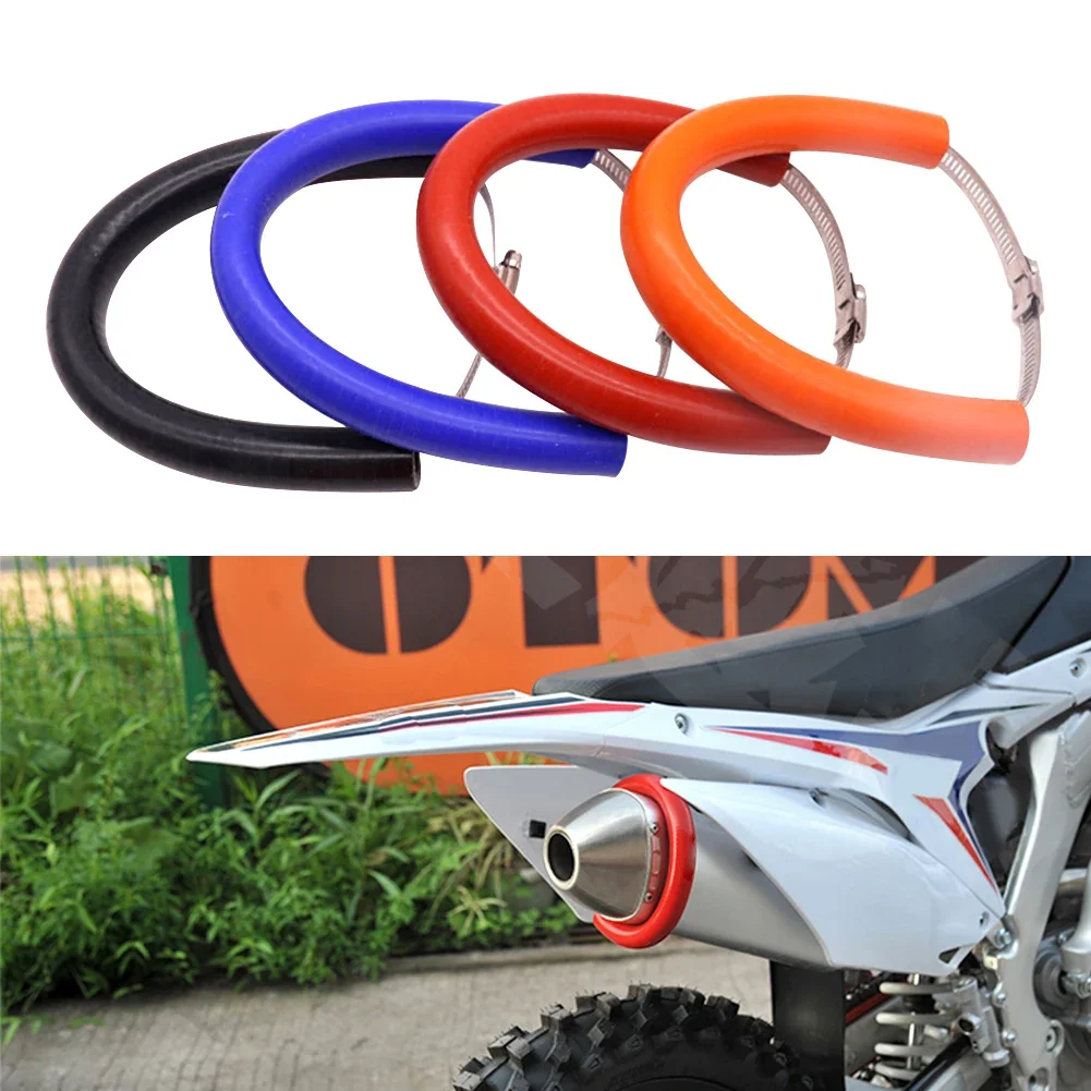 Universal Motorcycle Accessories Exhaust Protector Cover Guard Anti-hot for EXC SX SXF EXCF XCW MX 250 350 450 500 525