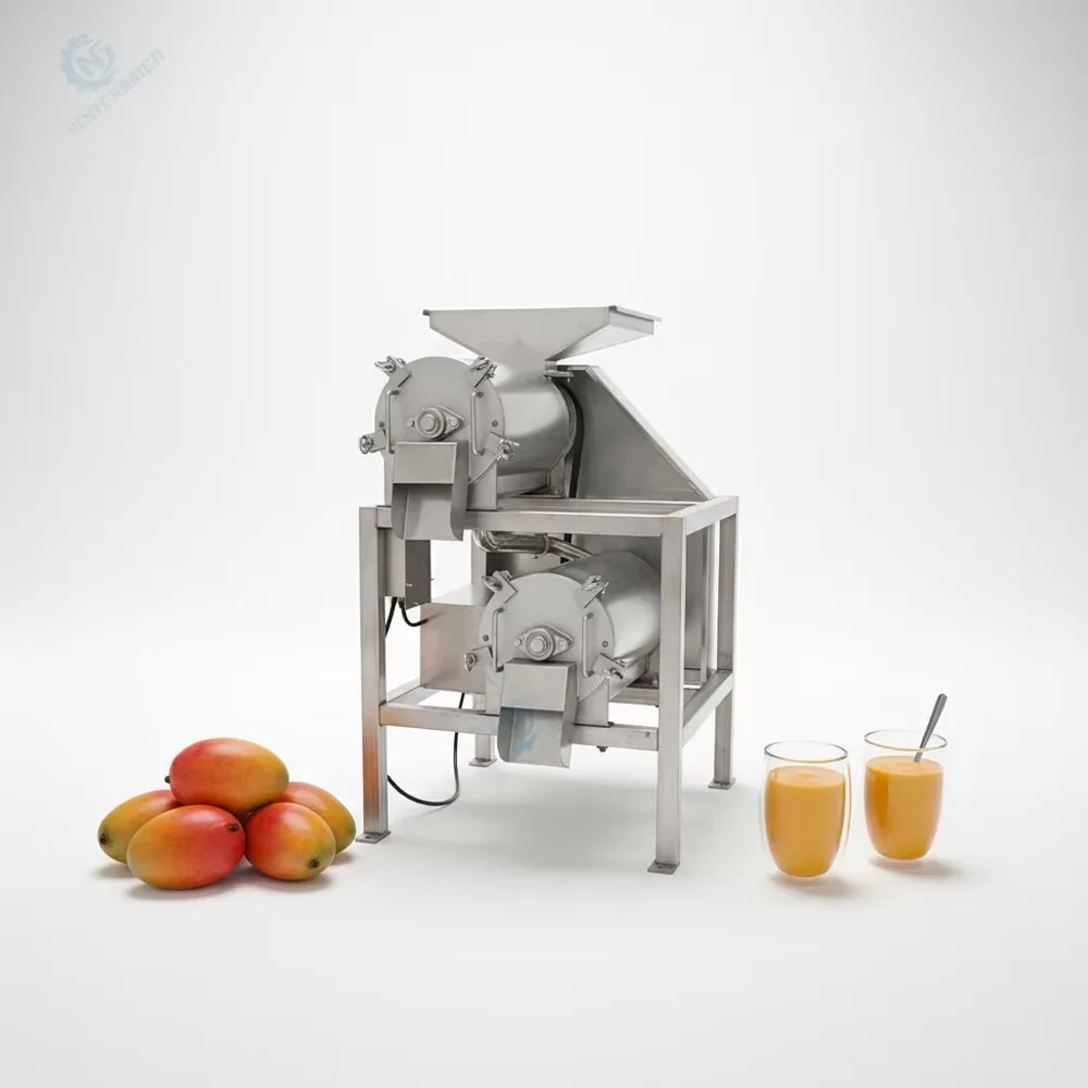 Industrial Mango Pulp Making Machine Fruit Extractor for Tomato Passion Fruit Pili Potato Production Line