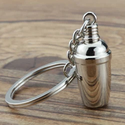 Fashion Personality Bar Wineware Bartender Keychain Party gift Car Key Ring For Womens Mens Car Gifts Jewelry