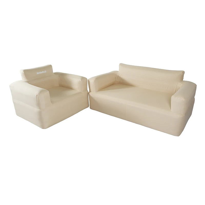 

Outdoor Air Sofa Automatic With Built-In Air Pump Portable Pvc Inflatable Lounger Furniture Air Sofa Smart Inflatable Sofa Bed