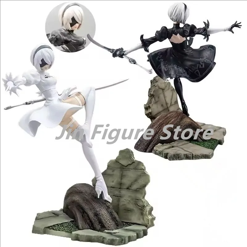 

24CM Kotobukiya-NieR: Automata Yorha No. 2 Anime Action Figures in PVC Model Collection Ornament Anime Model Cartoon Toy Gift