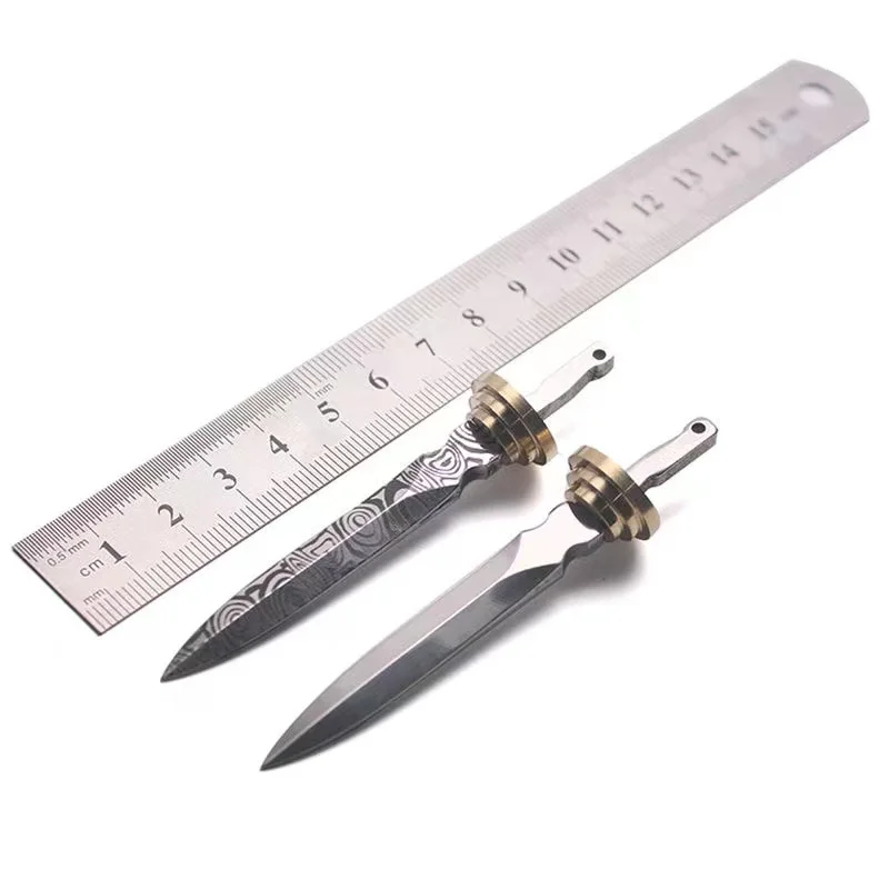 420 Stainless Steel Tea Knife for DIY, Tea Sword, Full-finished Sword, Mirror Laser Pattern, Production