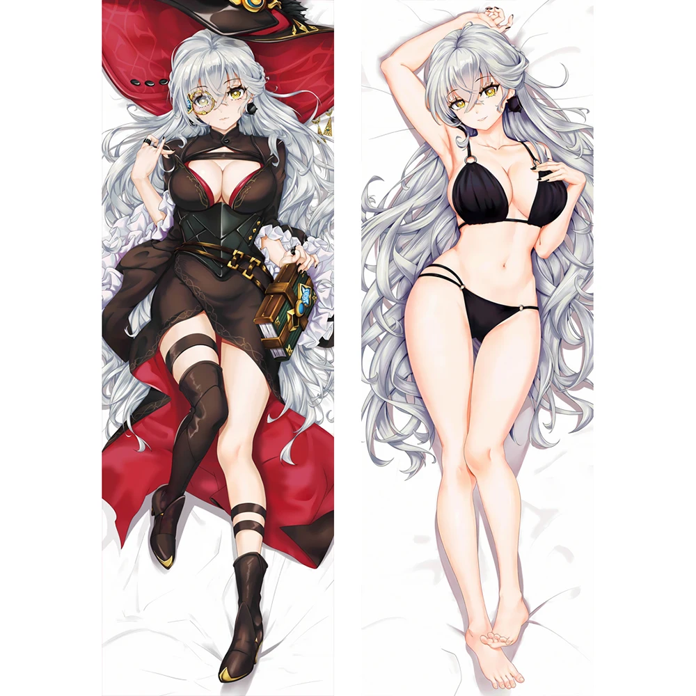 Anime Diabellstar The Black Witch Dakimakura Body Pillowcase Cosplay Props Anime Double-Sided Printed Otaku Pillow Cushion Cover