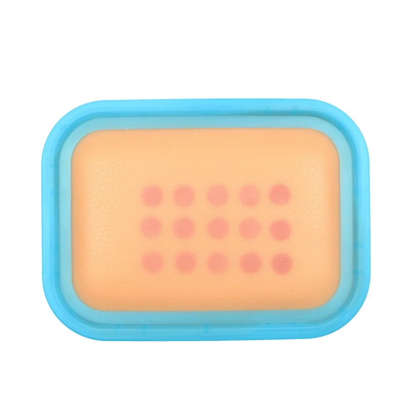 Venipuncture Injection Training Pad Injection Training Pad Model Silicone Human Skin Suture Training Pad