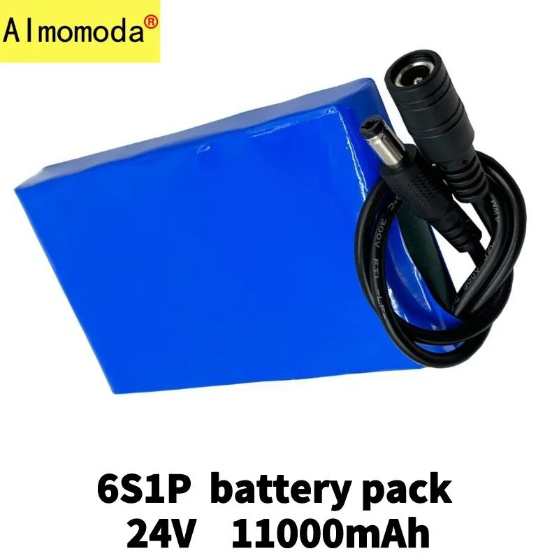 24V6S1P battery pack with large capacity and small volume DC male and female suitable for audio lights stalls charging batteries