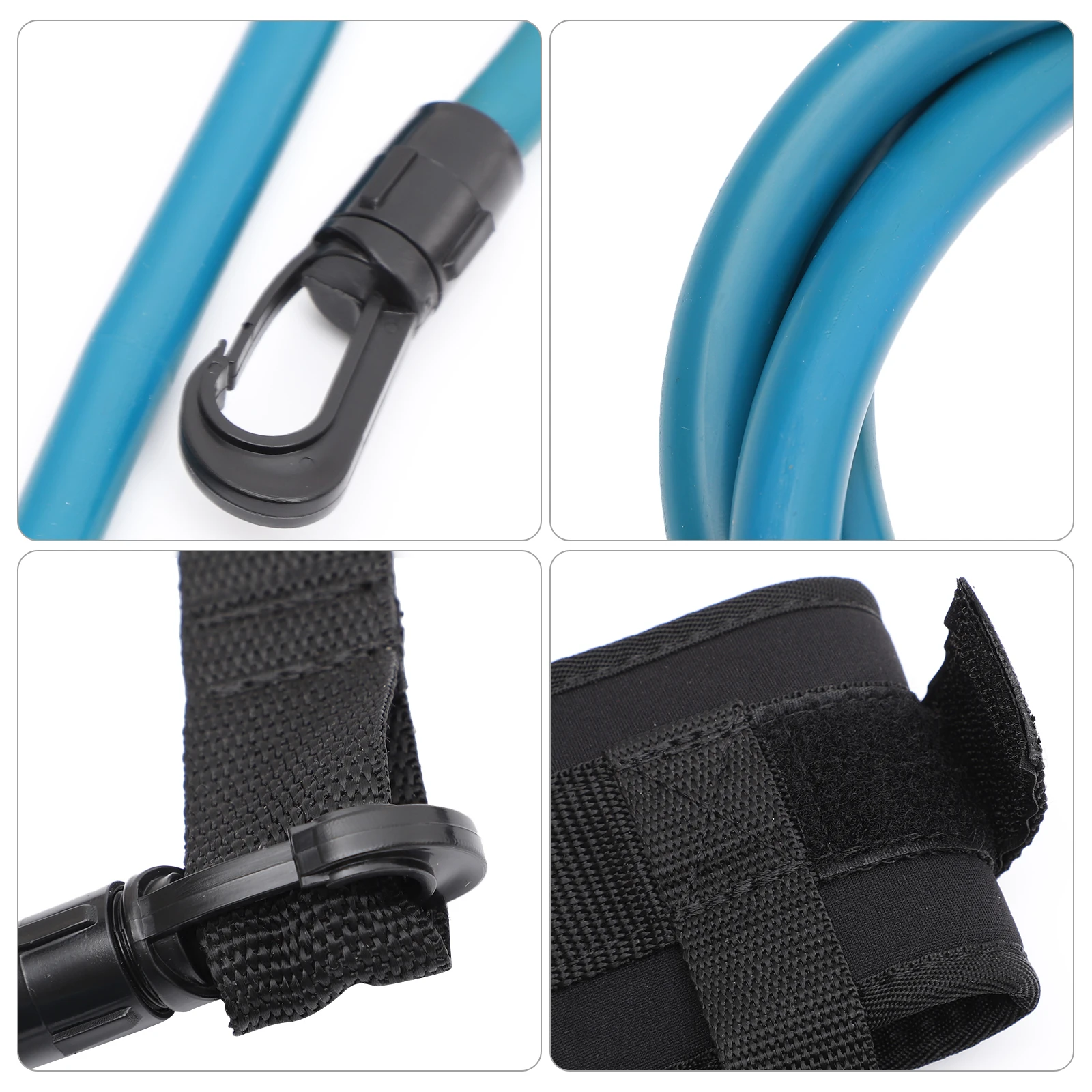 

1 Set Resistance Trainer Belt Straps Swimming Training Equipment Pool Exercise Tether Sports Accessories Resistance Kit For