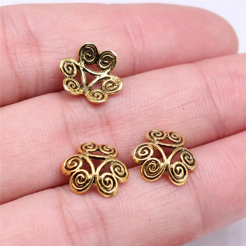

Jewelry Materials Bead Caps Diy Diy Accessories 50pcs