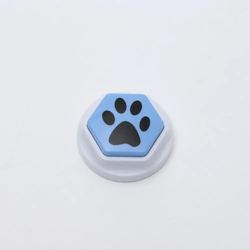 Long-lasting Pet Plaything Cute Durable Pet Paw Toy Dog Communication Button Set for Fun Learning Training Repeat for Dogs