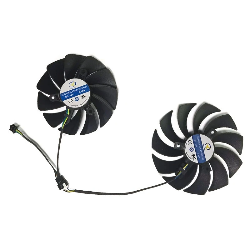 For Replacement Of Zotac GeForce RTX 3070 Twin Edge RTX 3070 Twin Edge Graphics Card Cooler Fan 4 Pin DC 12V Video Card Fan