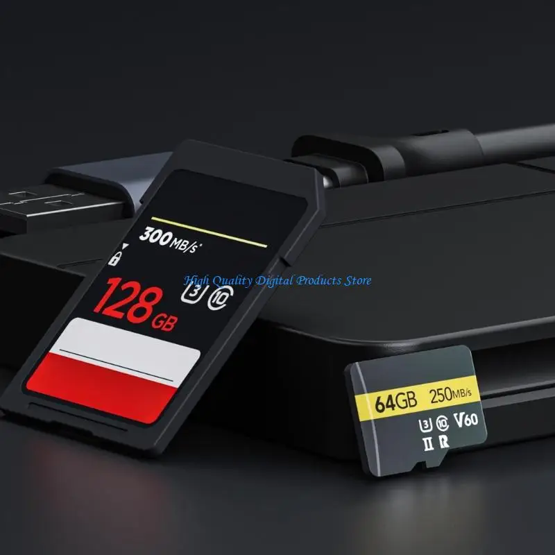 U2JE Multi Card Reader USB3.0 Type C Adapter for SDTFMSCF Card Reader