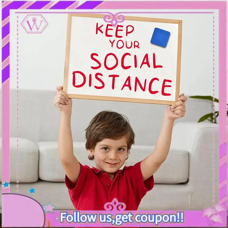 90 حزمة ممحاة السبورة البيضاء قابلة للغسل وإعادة الاستخدام ممحاة السبورة المغناطيسية لتنظيف علامات المسح الجاف 5X5x2cm #3