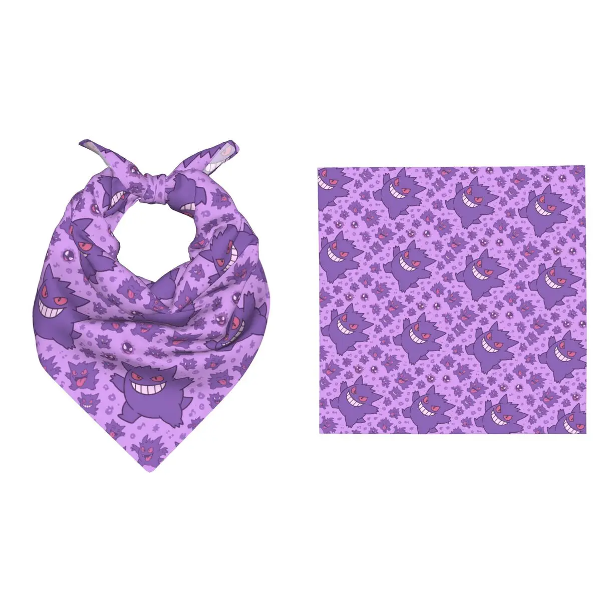 Diadema Personalizada de Pokémon Gengar para Mujer y Hombre, Accesorio Deportivo de Moda para la Cabeza y Muñeca, Bonita Bandana de Demonio Villano para Ceremonias