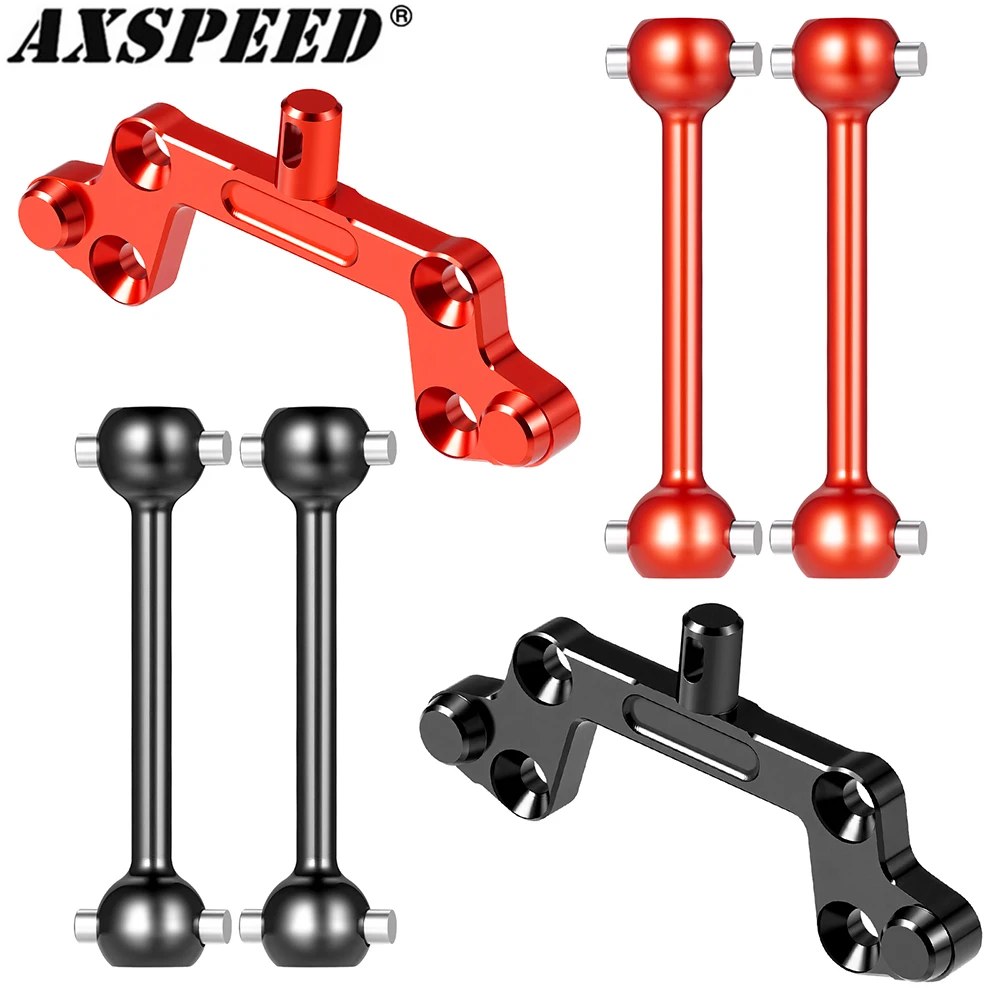 AXSPEED Alu Alloy Drive Shaft Dogbone Rear Body Post Bracket Seat for 1/10 Kyosho FZ02 Upgrade Parts