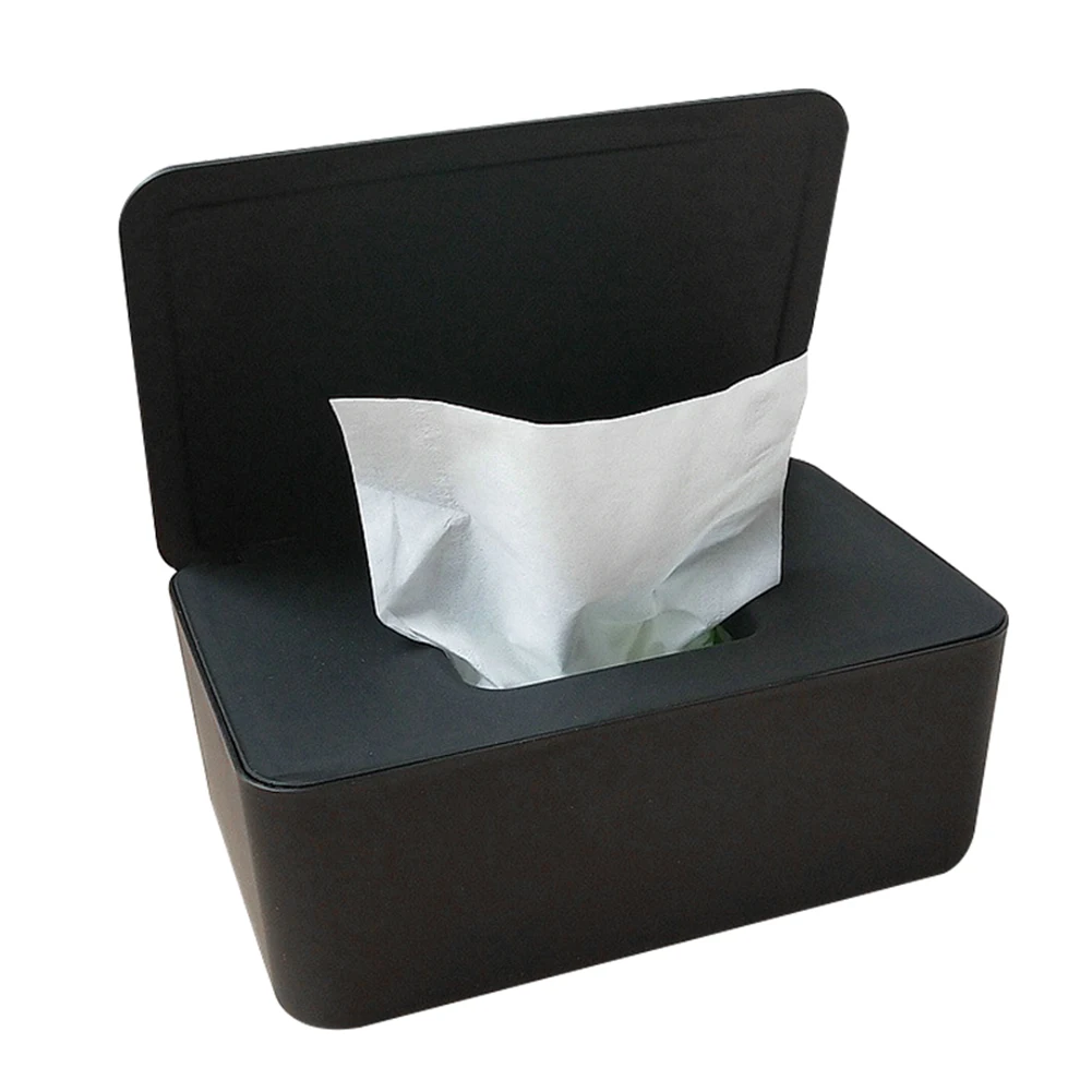 

Multifunctional Wipes Storage Box With Lid For Tissue Face Cover Storage Large-capacity