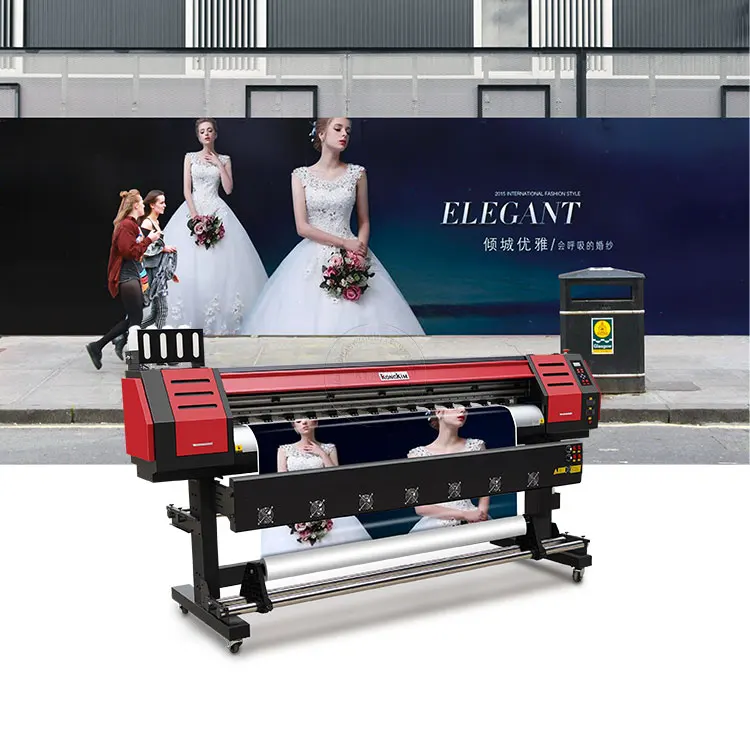 Kongkim small size vinyl printing machine print and cut 1.3m car sticker xp600 i3200 eco solvent printer plotter