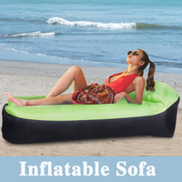 Camping Inflatable Sofa Portable Folding Chair Sleeping Bag Waterproof Ultralight Air Bed Outdoor Fast Folding Beach lazy Bag