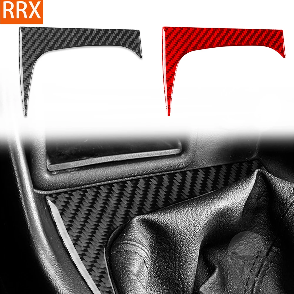 For Chevrolet Camaro Z28 1997-2002 Real Carbon Fiber Stickers Central gearshift top panel Car Accessories Interior decorative