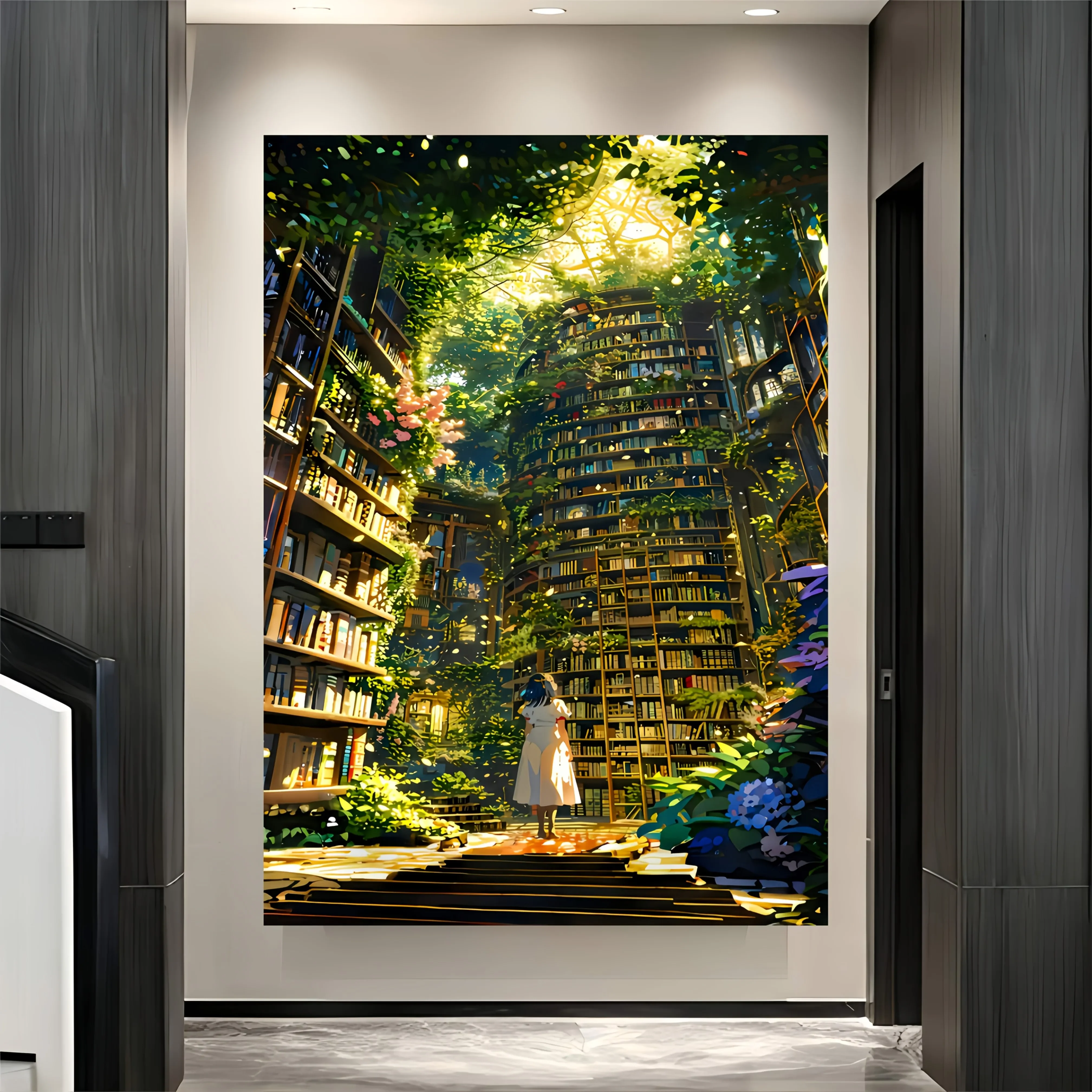 アート本棚 大人用木製パズル 1000/500/300ピース ジグソーパズル ゲームルーム 寝室 リビングルーム 誕生日プレゼント 挑戦的なゲーム