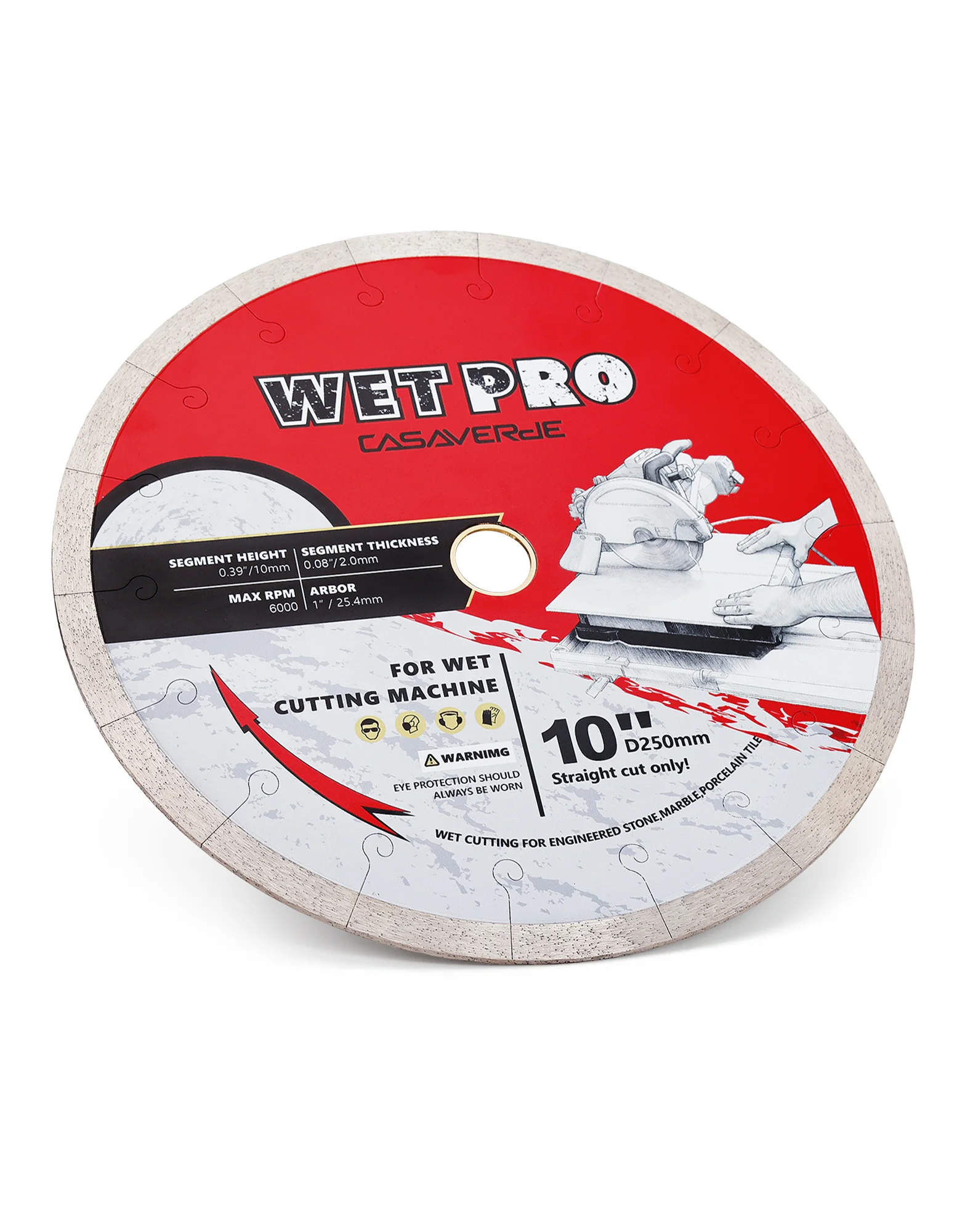 casaverde-10-250mm-x-254mm-x-20mm-continuous-rim-tile-cutting-diamond-disc-for-wet-cutting-porcelain-tile-marble