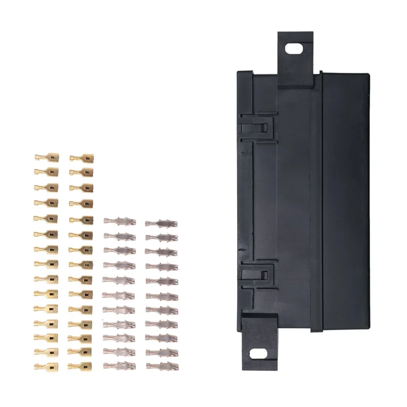 

3X Car 11 Way Fuse Holder Relay Box With Terminals Relays Waterproof Connectors